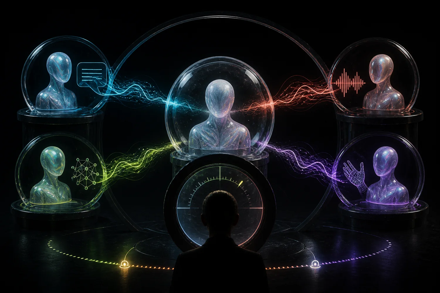 Four behavioral reflections of one identical avatar with one subtle channel inconsistency under human observation